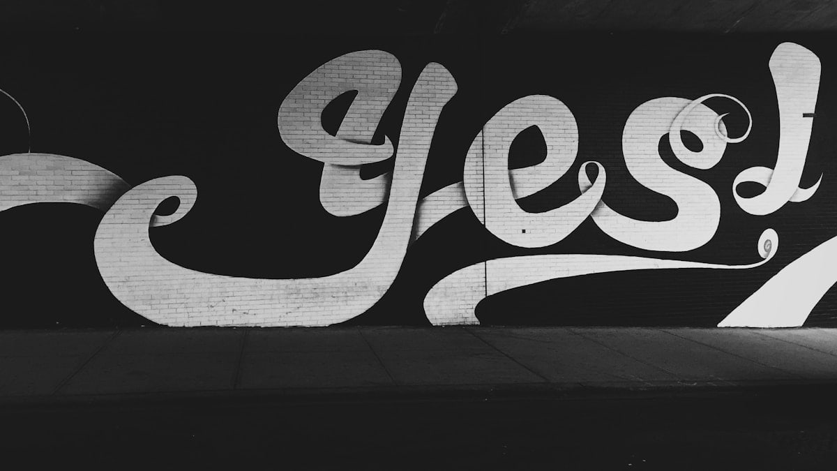 yes! graffiti wall